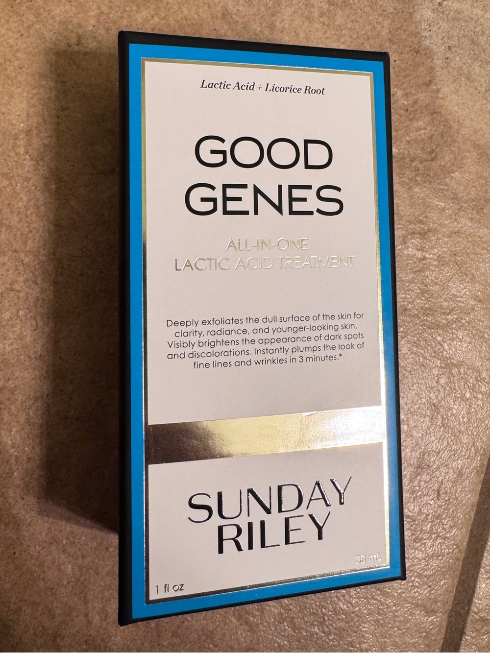 BNIB Sunday Riley 30ml Good Genes Lactic Acid Treatment serum